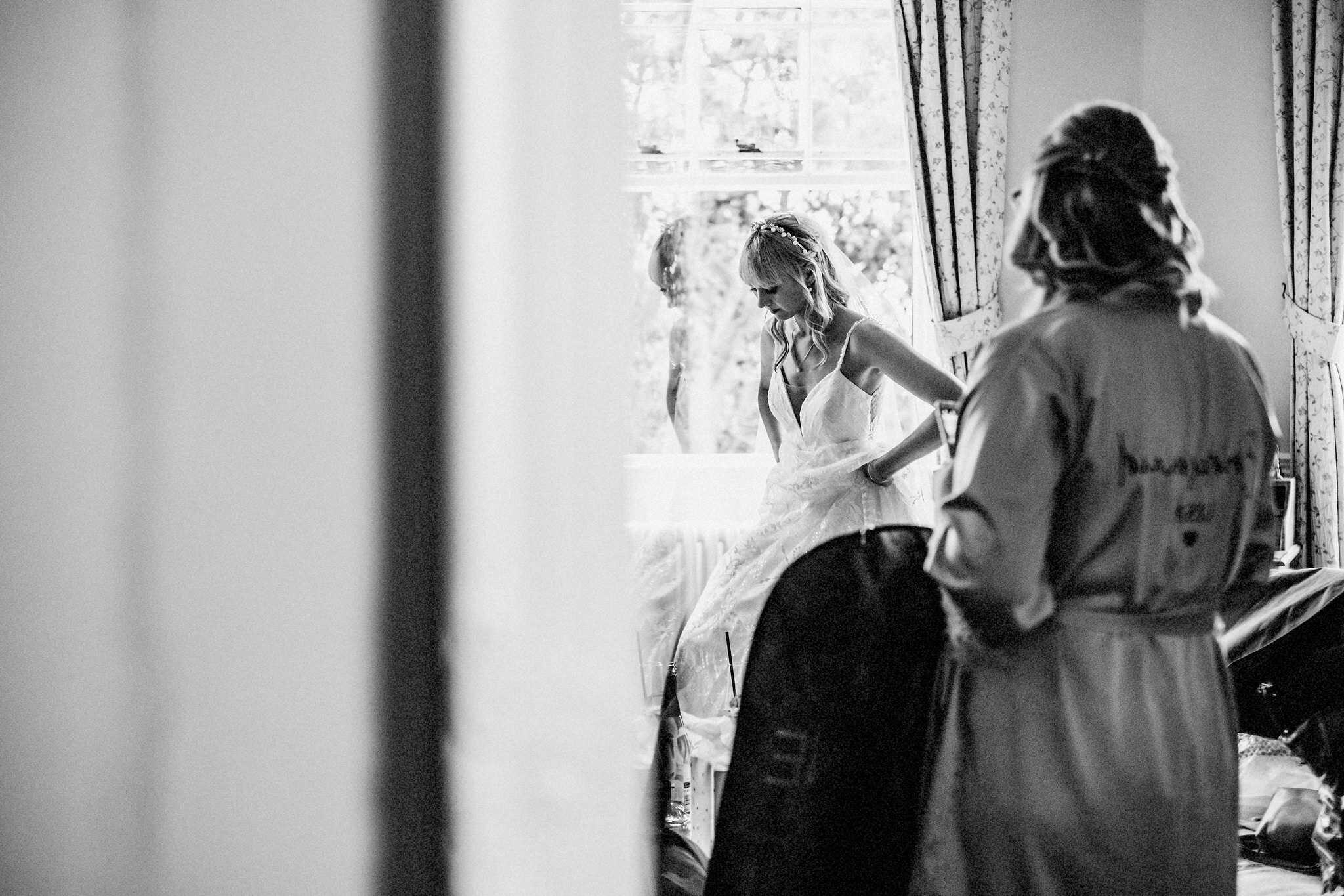 Chris and Leanne's Middleton Lodge Main House wedding photography by North East wedding photographer Andy Turner