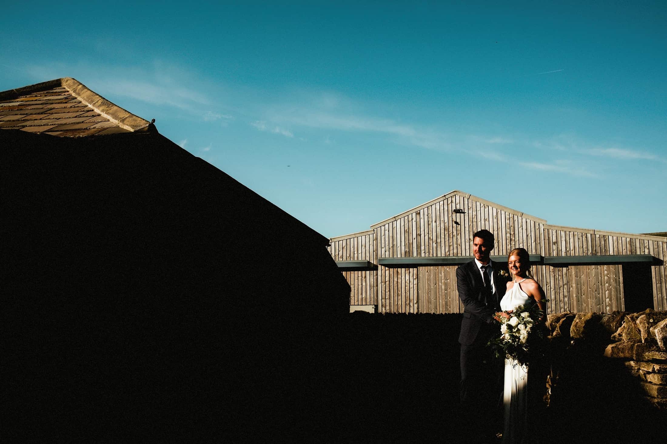 Lizzie & Tom's Telfit Farm wedding photography by North East wedding photographer Andy Turner