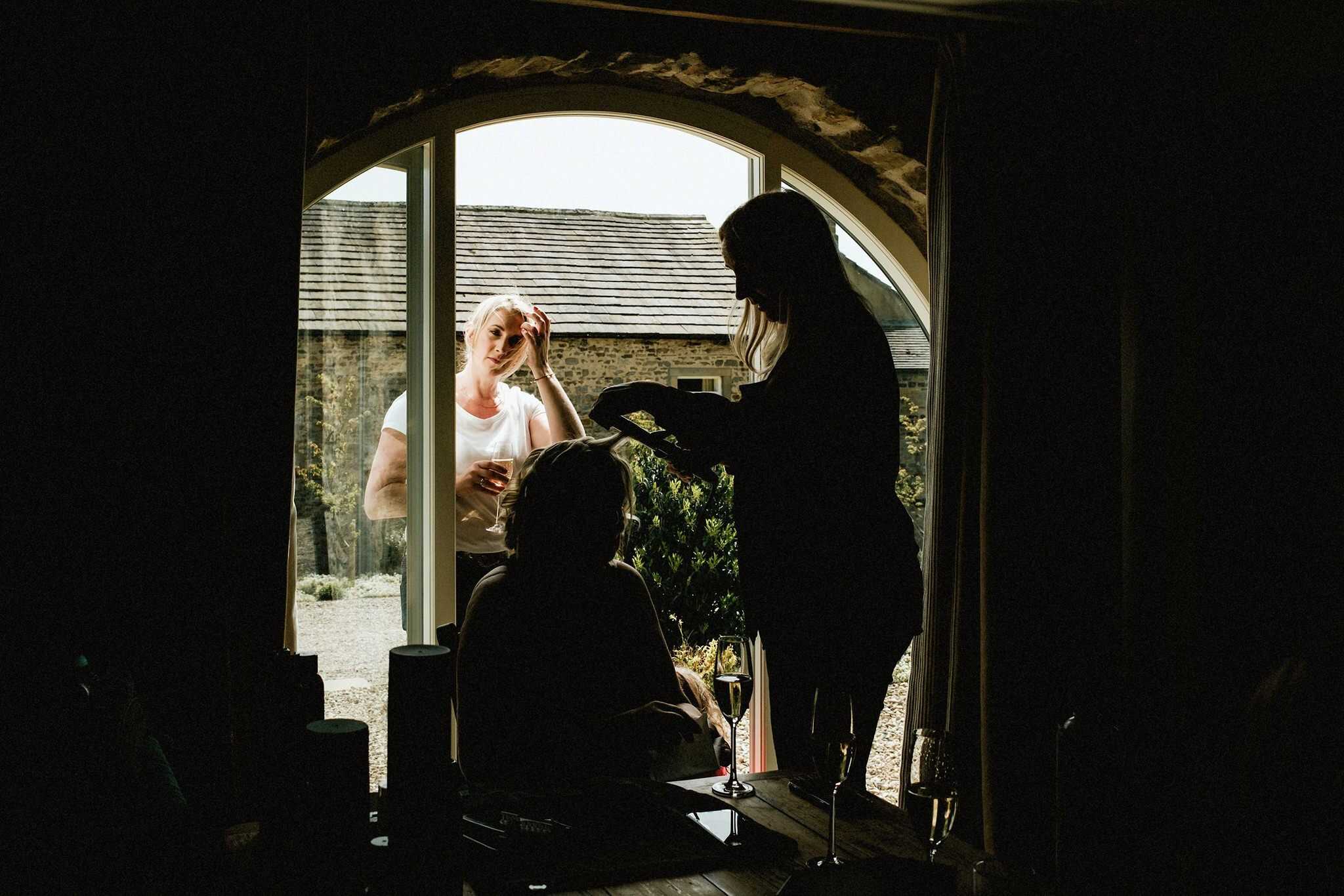 Telfit Farm wedding // Lizzie + Tom // Andy Turner // North East Wedding Photographer