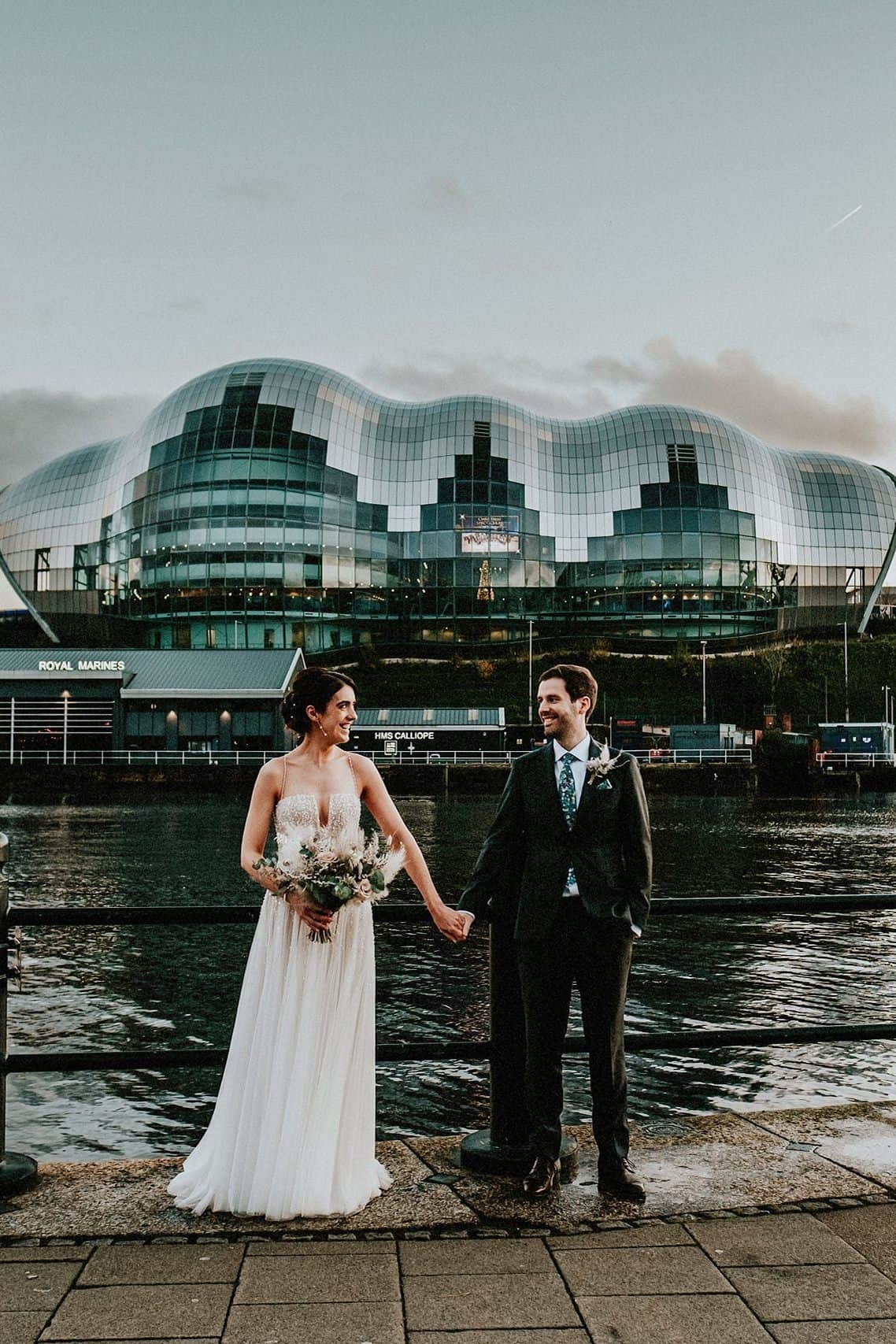 Ashleigh and Nathan's city wedding in Newcastle upon Tyne by North East wedding photographer Andy Turner
