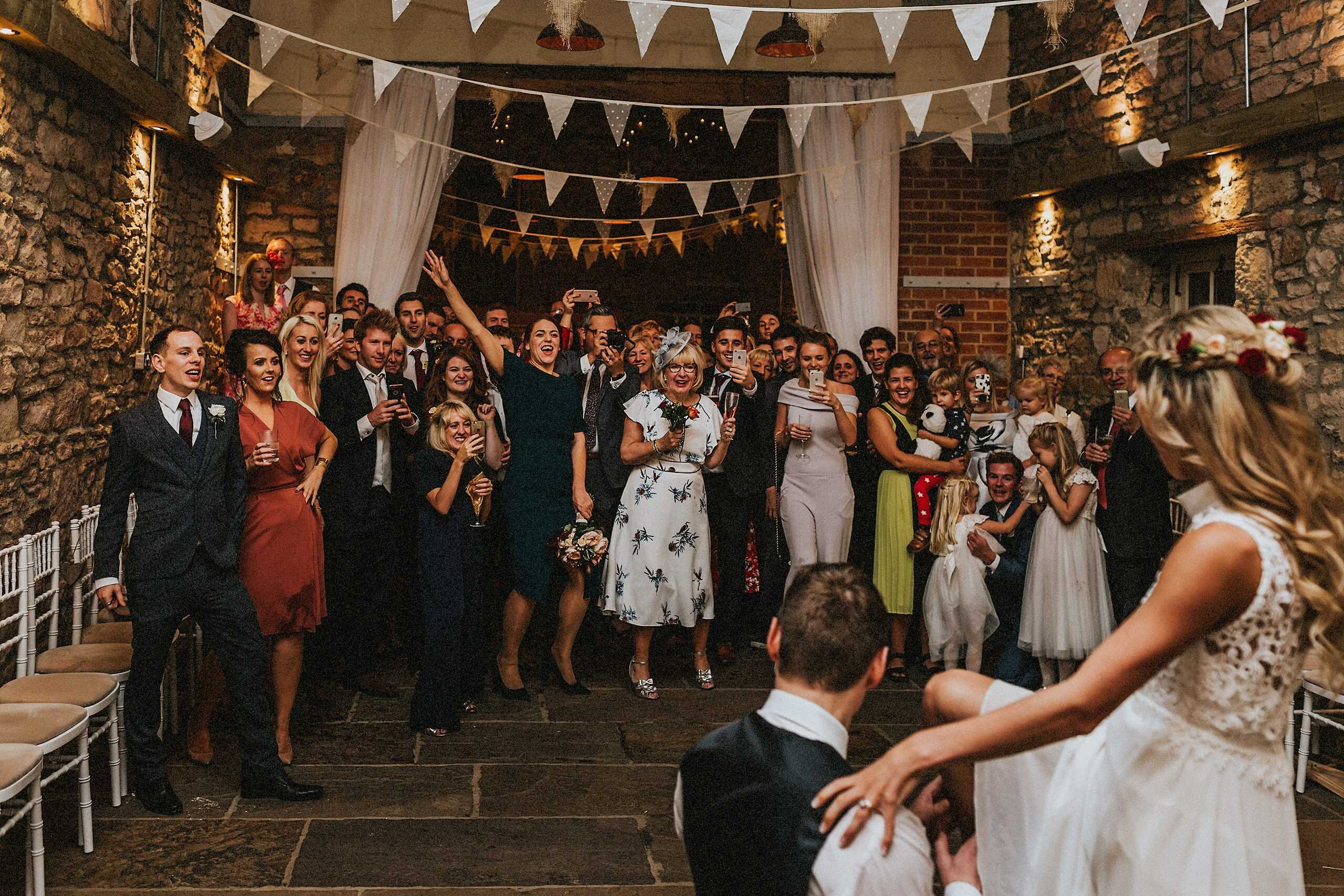 Northside Farm wedding in Northumberland by North East wedding photographer Andy Turner