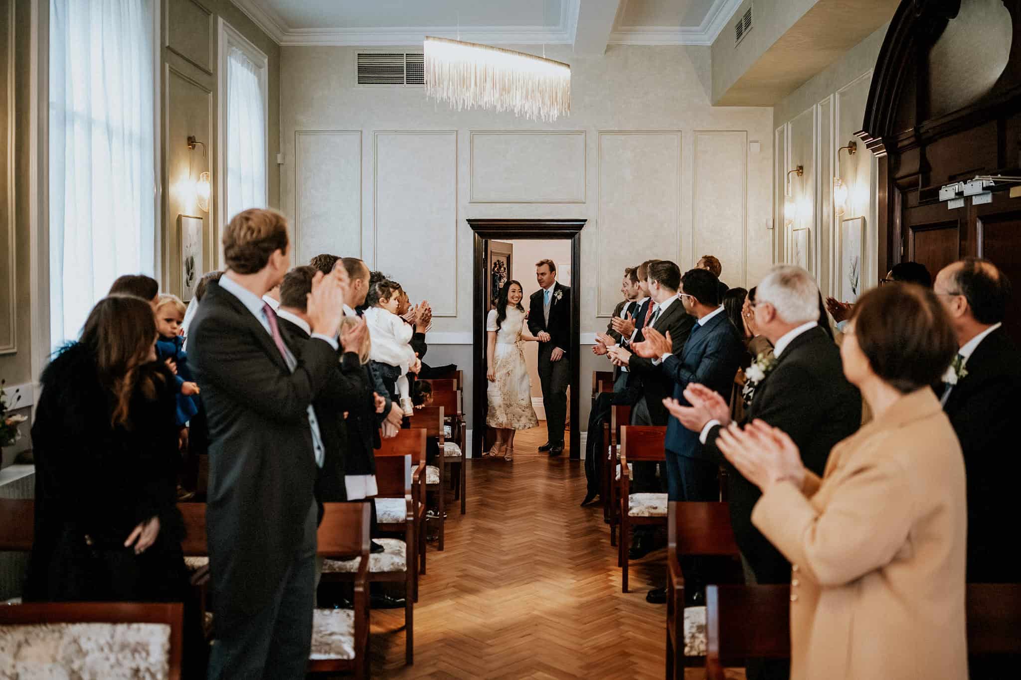 A London wedding in Chelsea Old Town Hall and Cavalry & Guards Club by UK wedding photographer Andy Turner