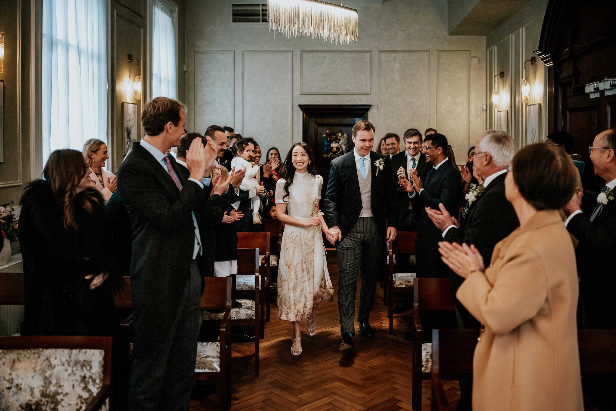 A London wedding in Chelsea Old Town Hall and Cavalry & Guards Club by UK wedding photographer Andy Turner