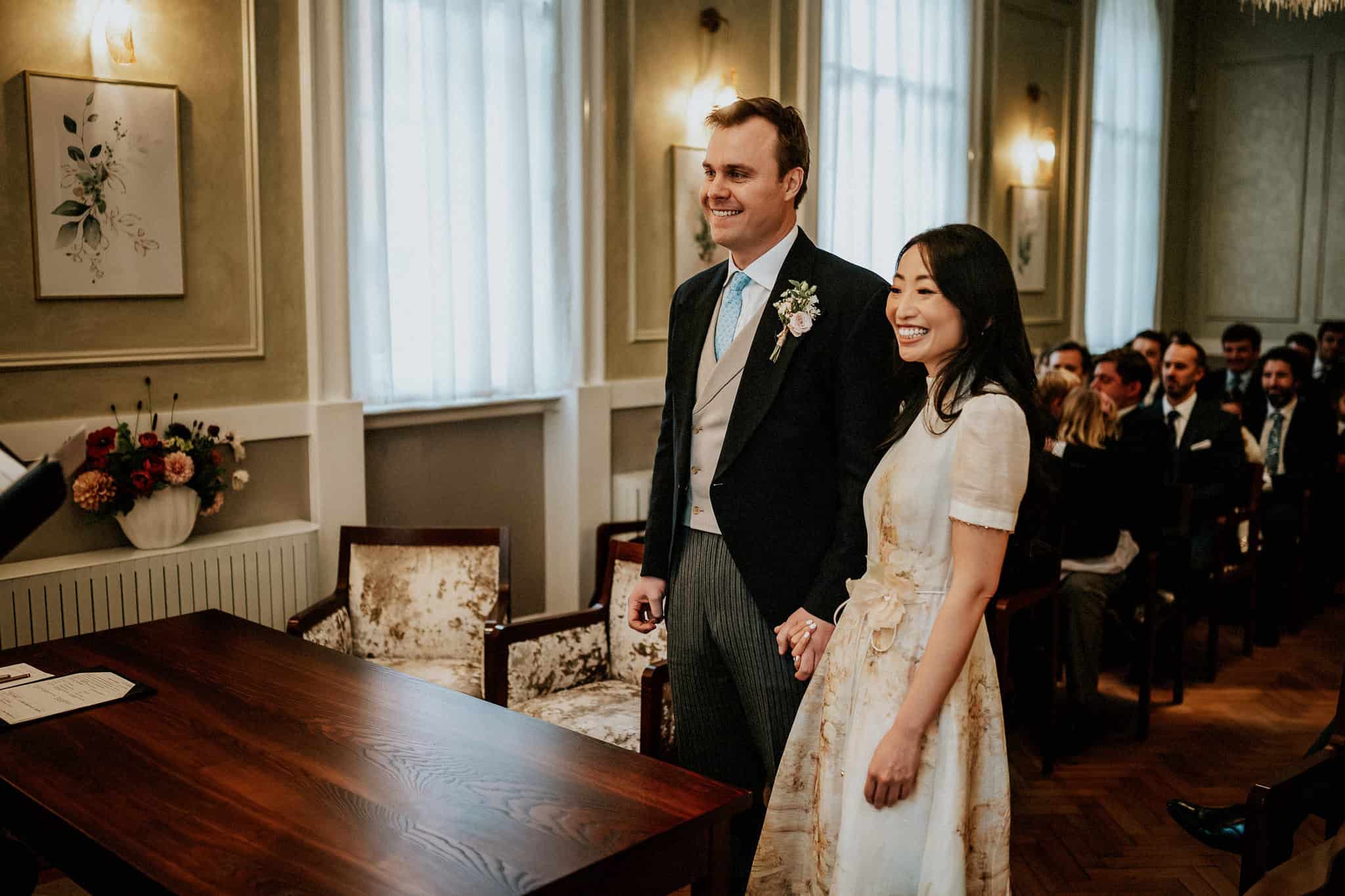 A London wedding in Chelsea Old Town Hall and Cavalry & Guards Club by UK wedding photographer Andy Turner