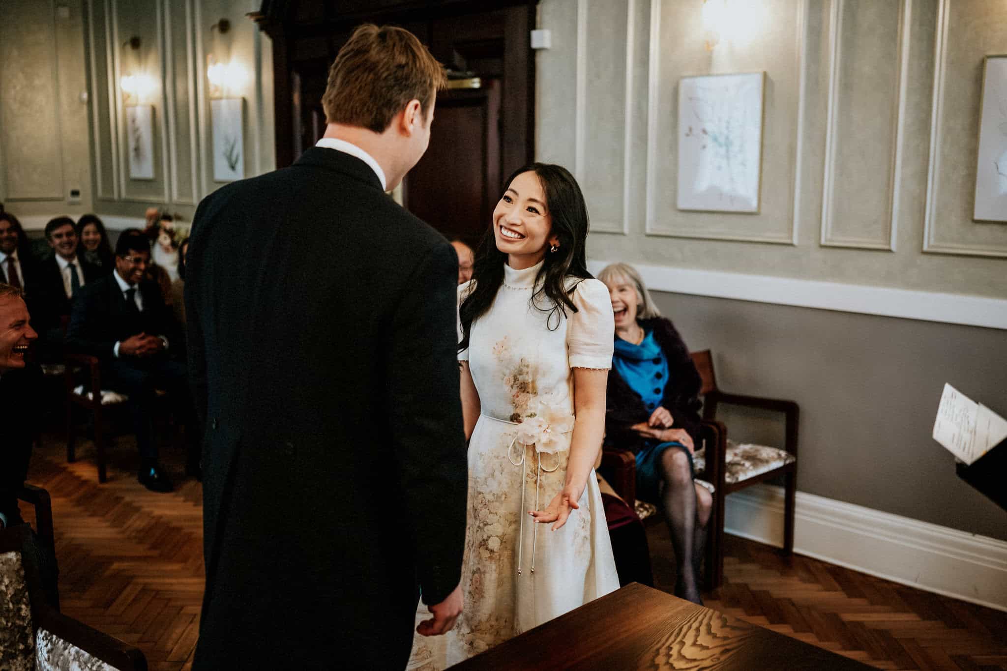 A London wedding in Chelsea Old Town Hall and Cavalry & Guards Club by UK wedding photographer Andy Turner