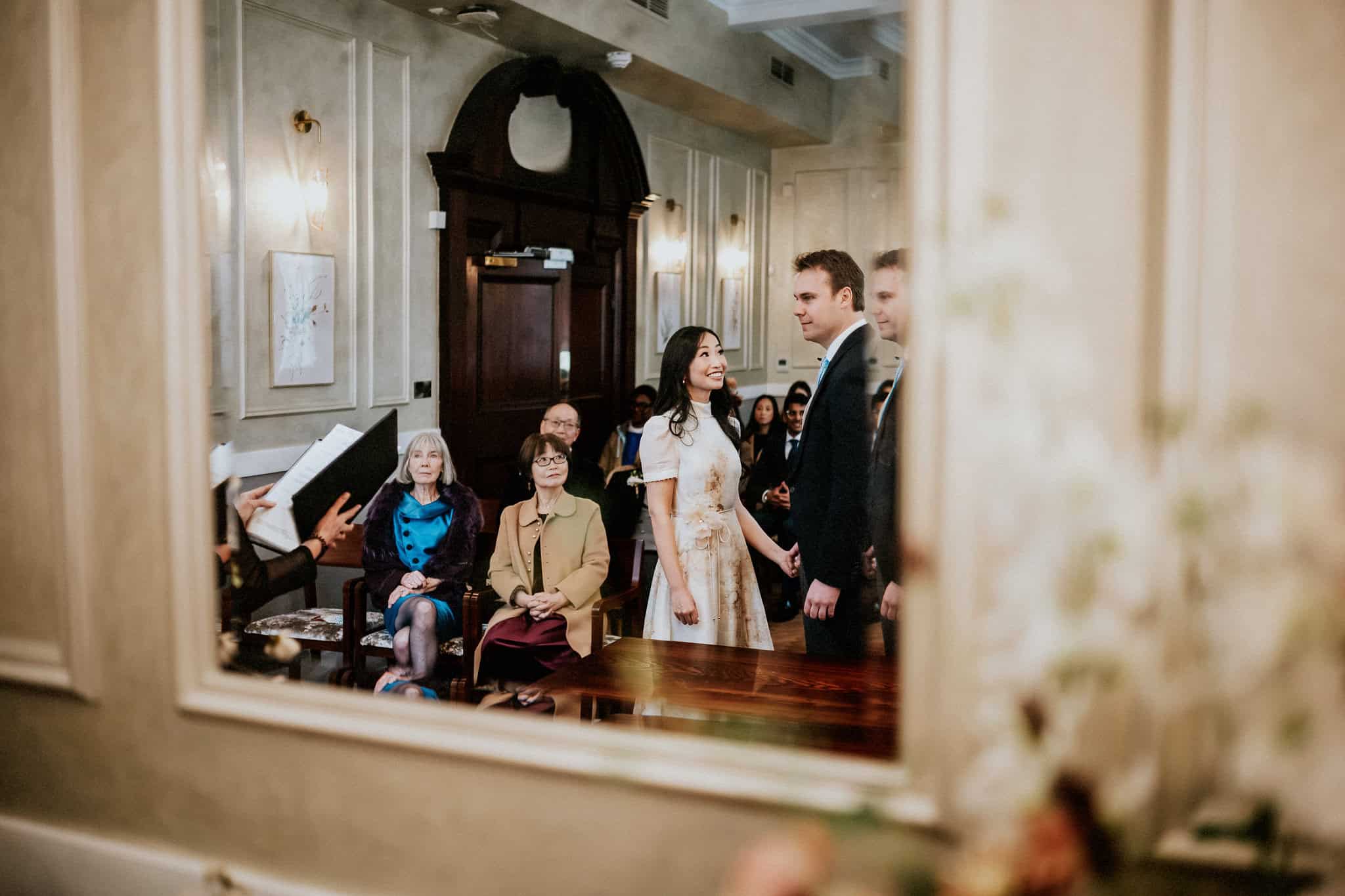 A London wedding in Chelsea Old Town Hall and Cavalry & Guards Club by UK wedding photographer Andy Turner