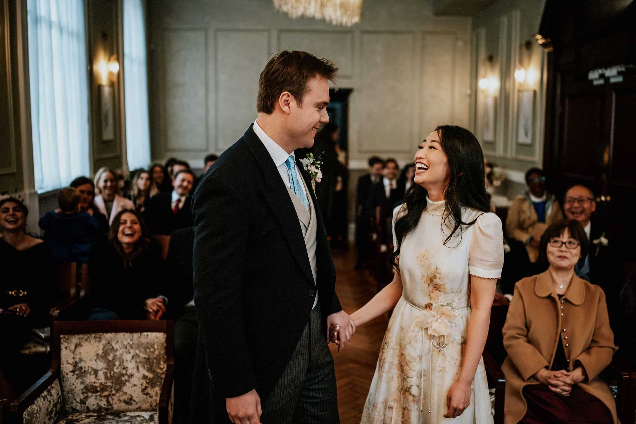 A London wedding in Chelsea Old Town Hall and Cavalry & Guards Club by UK wedding photographer Andy Turner