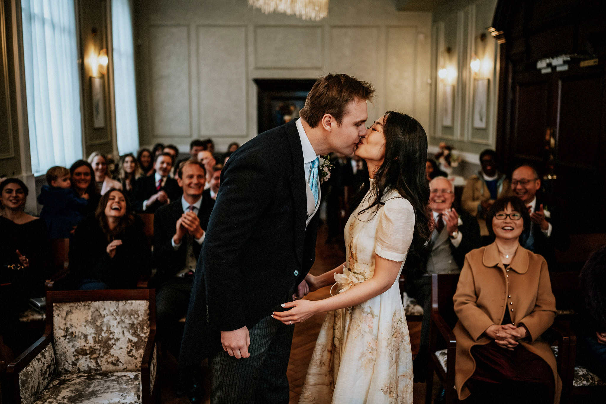 A London wedding in Chelsea Old Town Hall and Cavalry & Guards Club by UK wedding photographer Andy Turner