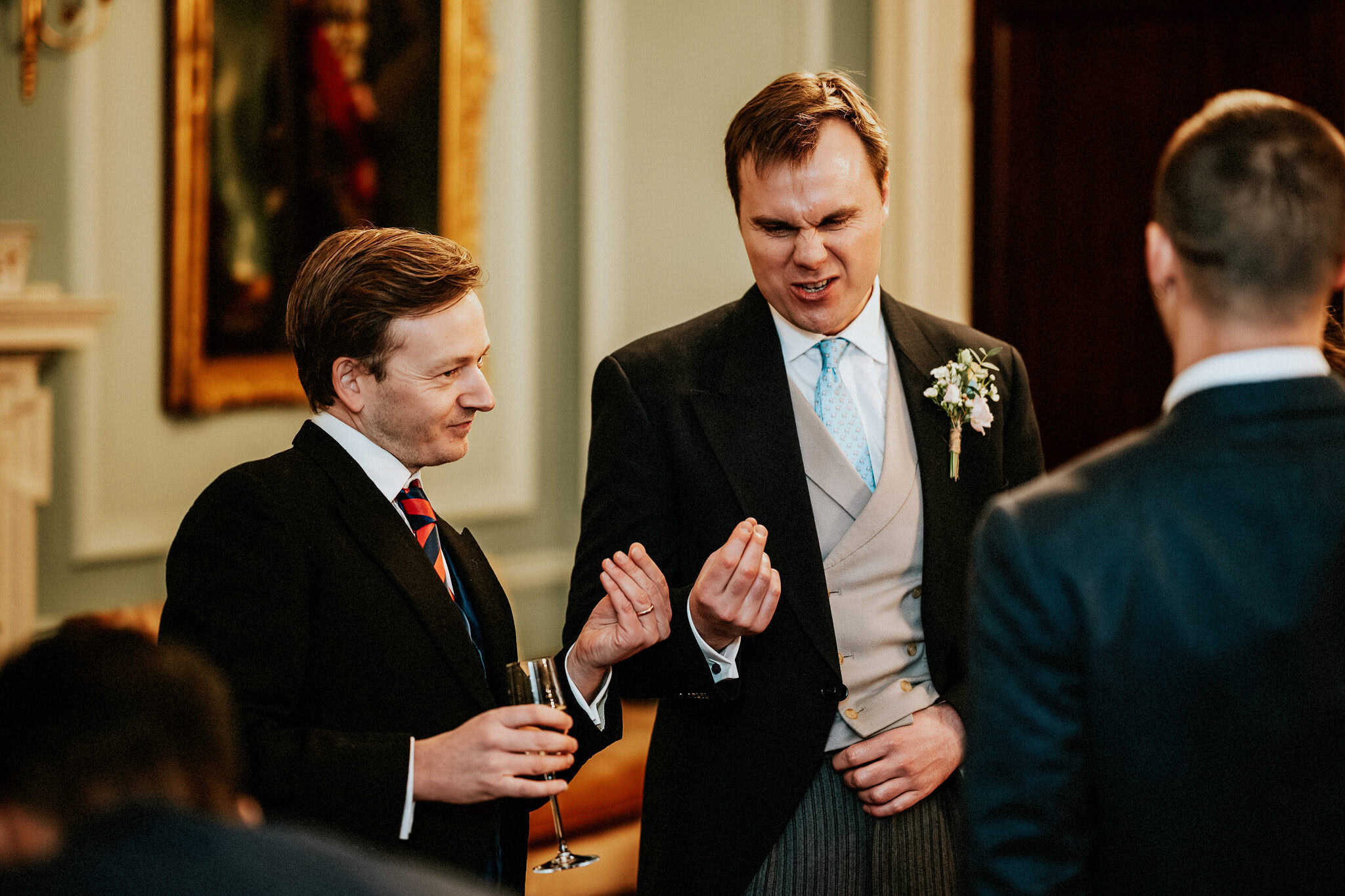 A London wedding in Chelsea Old Town Hall and Cavalry & Guards Club by UK wedding photographer Andy Turner