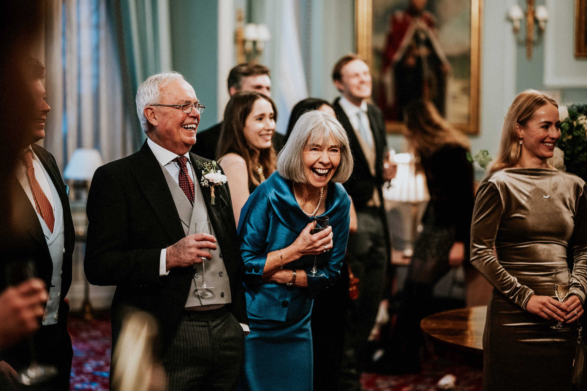 A London wedding in Chelsea Old Town Hall and Cavalry & Guards Club by UK wedding photographer Andy Turner