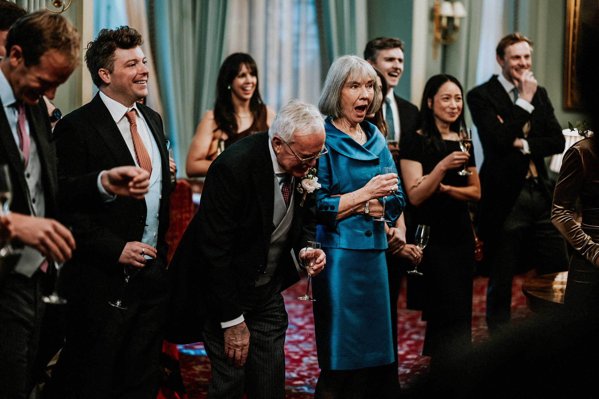 A London wedding in Chelsea Old Town Hall and Cavalry & Guards Club by UK wedding photographer Andy Turner