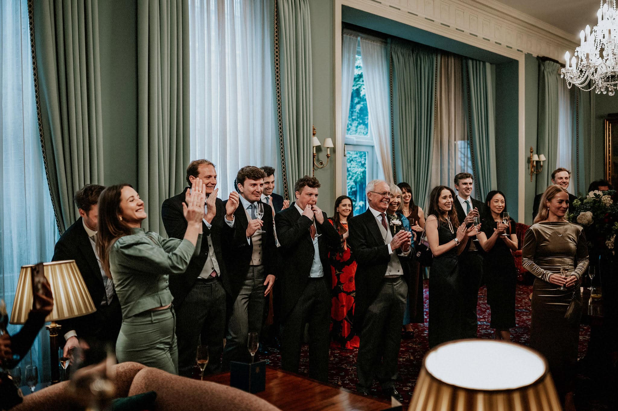 A London wedding in Chelsea Old Town Hall and Cavalry & Guards Club by UK wedding photographer Andy Turner