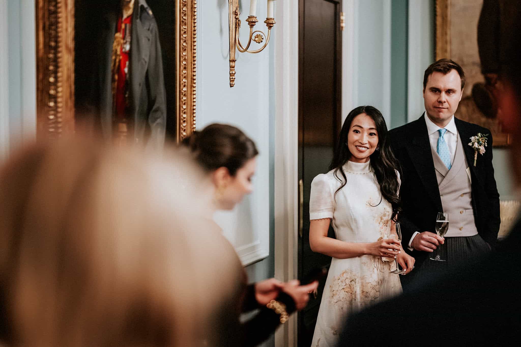 A London wedding in Chelsea Old Town Hall and Cavalry & Guards Club by UK wedding photographer Andy Turner