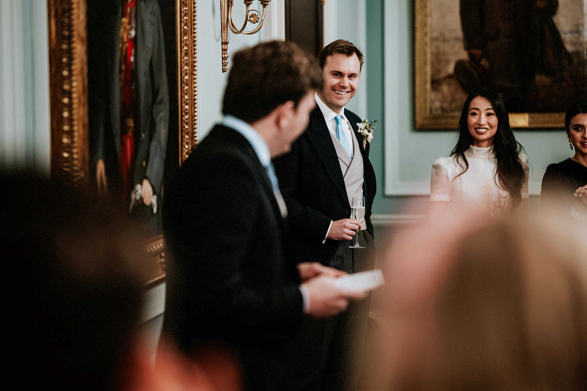 A London wedding in Chelsea Old Town Hall and Cavalry & Guards Club by UK wedding photographer Andy Turner