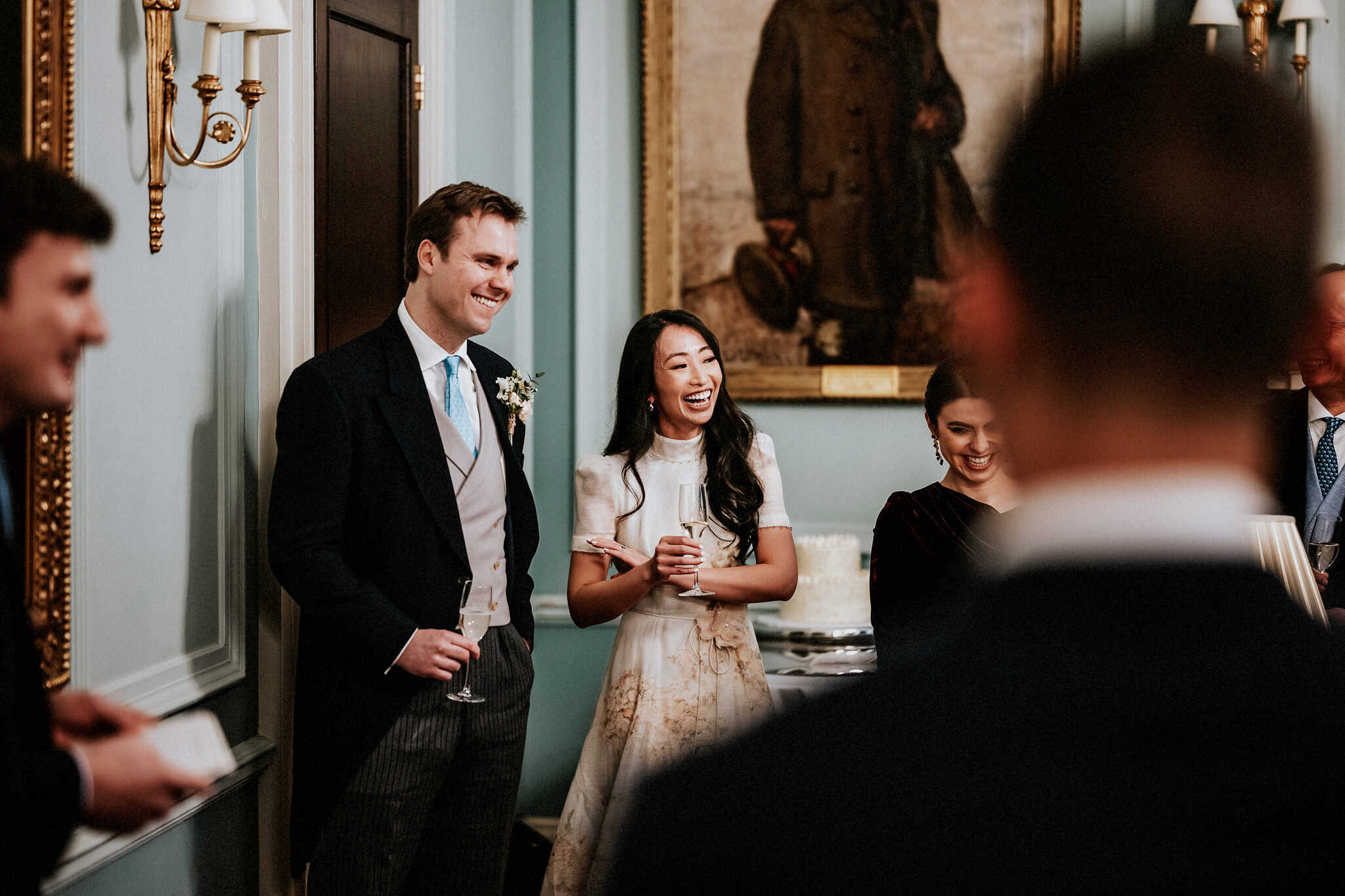 A London wedding in Chelsea Old Town Hall and Cavalry & Guards Club by UK wedding photographer Andy Turner