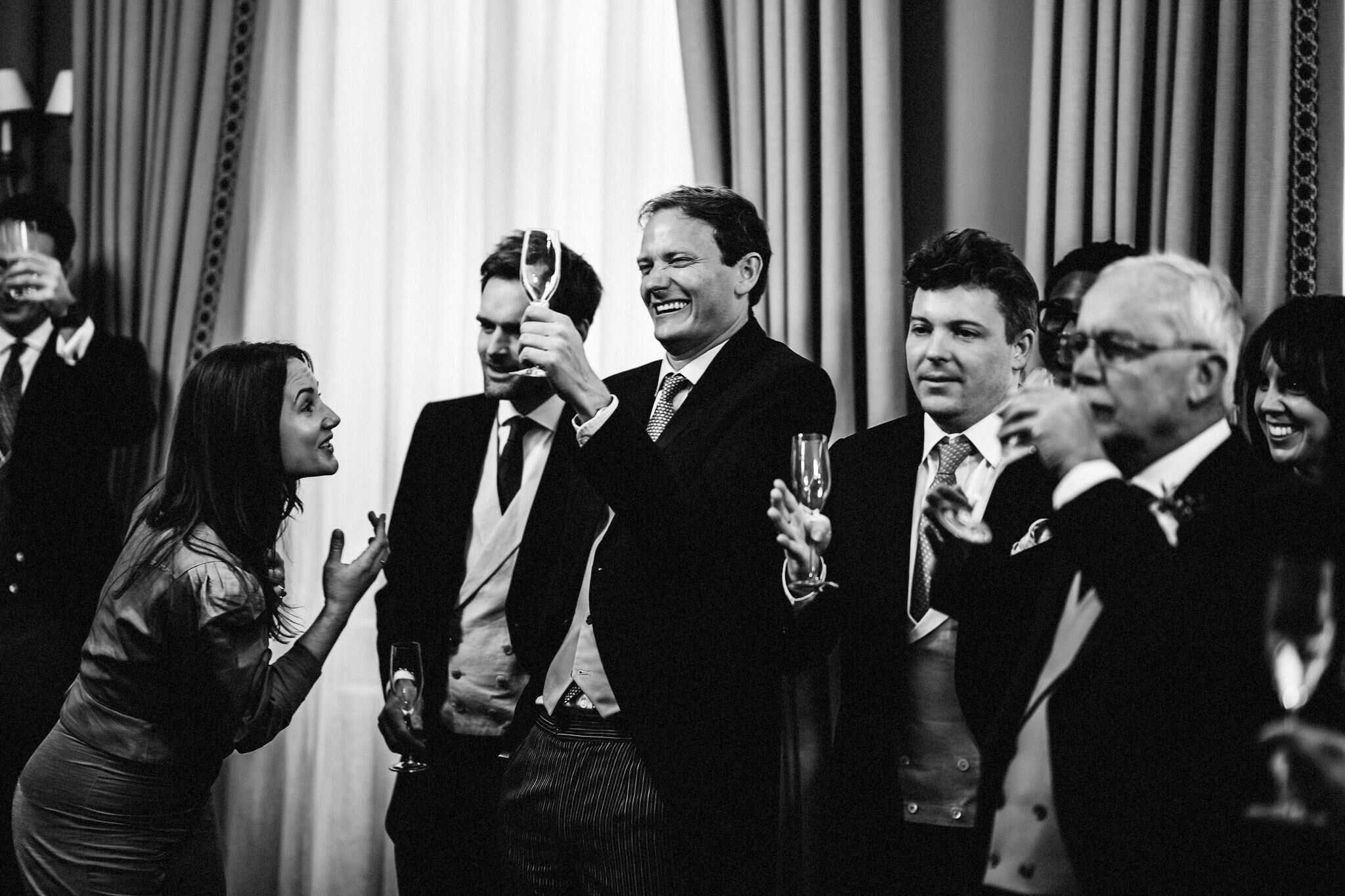 A London wedding in Chelsea Old Town Hall and Cavalry & Guards Club by UK wedding photographer Andy Turner