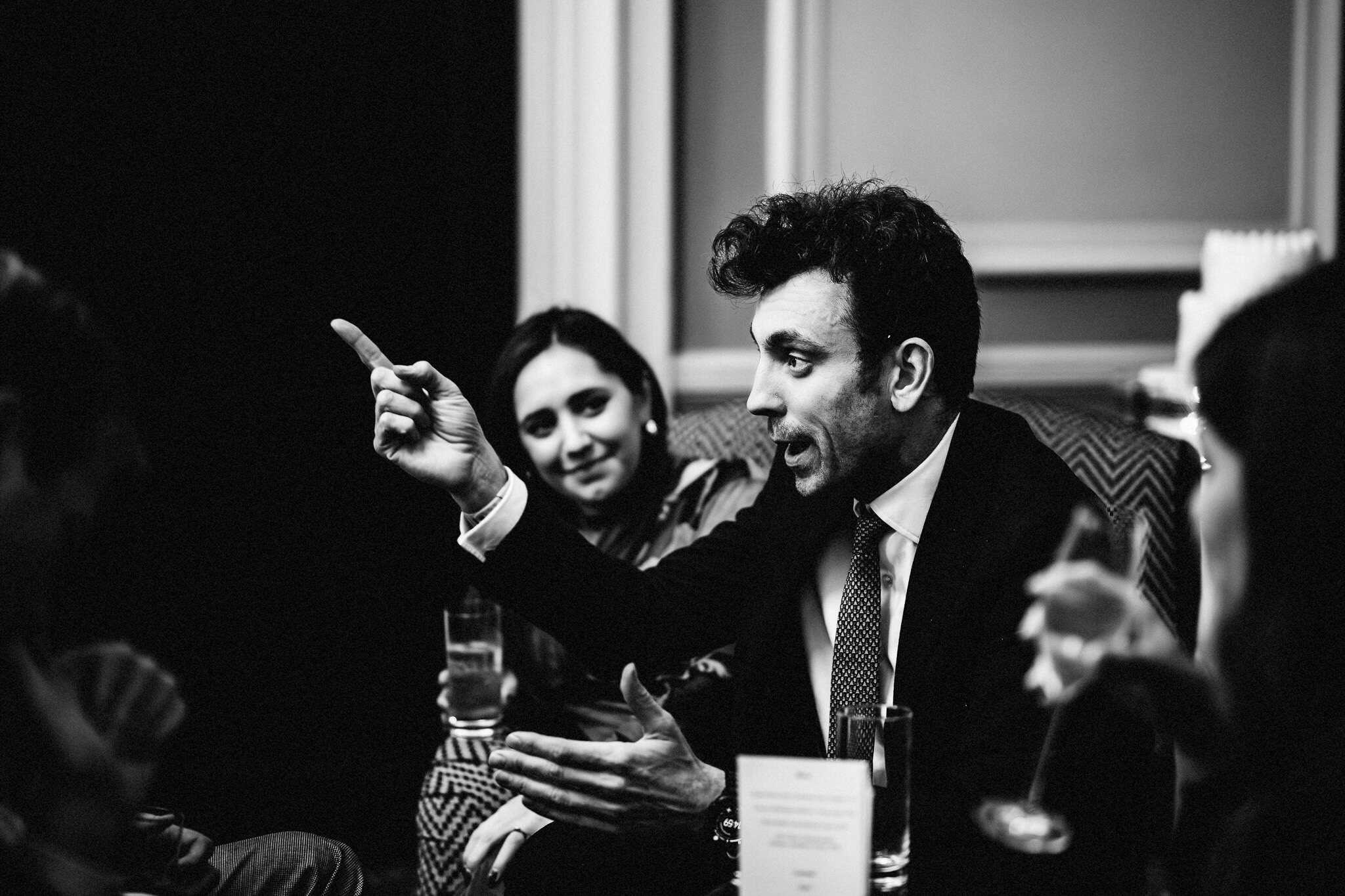 A London wedding in Chelsea Old Town Hall and Cavalry & Guards Club by UK wedding photographer Andy Turner