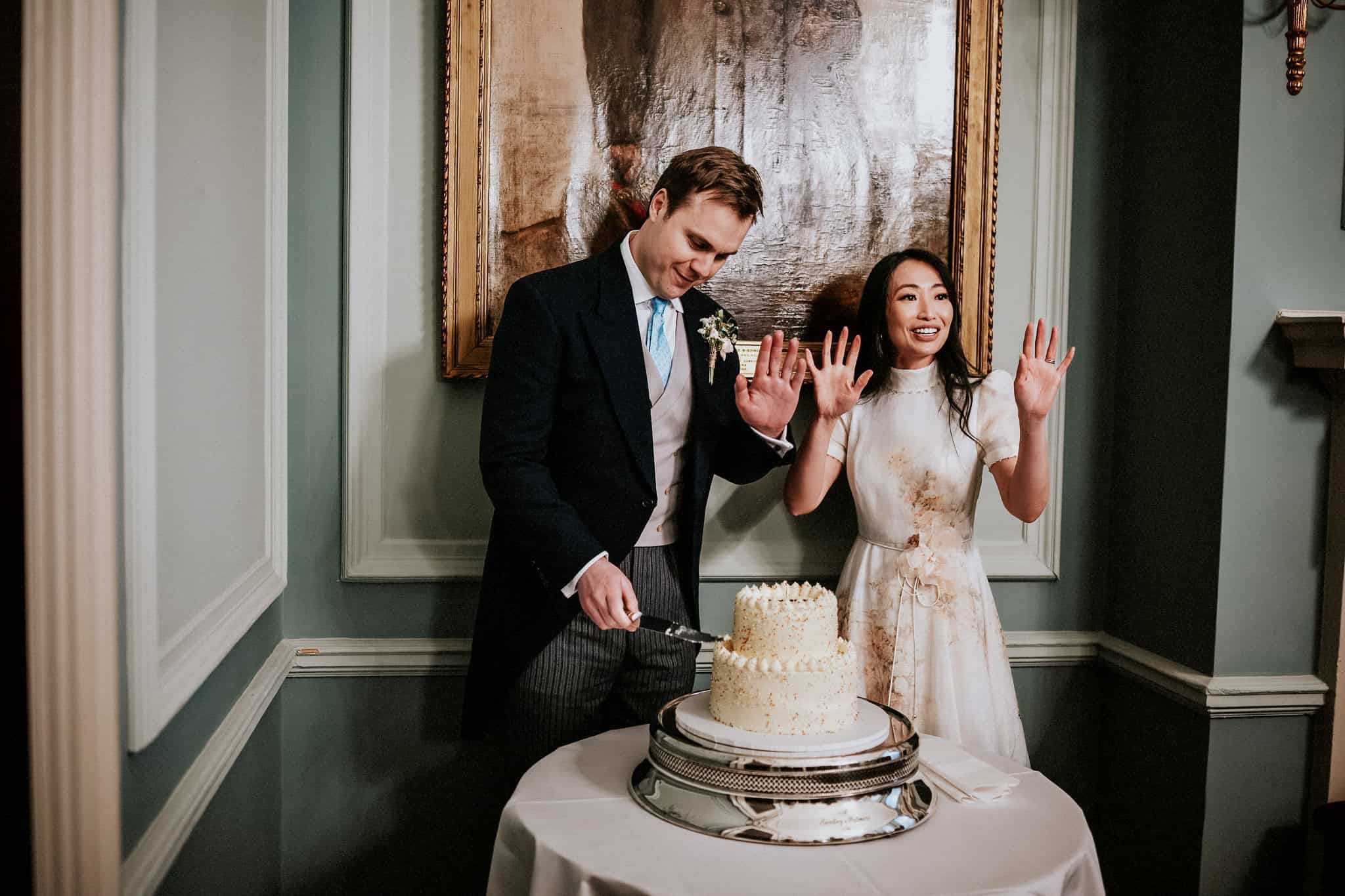A London wedding in Chelsea Old Town Hall and Cavalry & Guards Club by UK wedding photographer Andy Turner